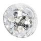 Omega Magic Disco Ball USB To  USB-C - светеща с ритъма на музиката диско топка за устройства с USB-C конектор (бял) thumbnail