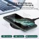 Baseus Cobble Wireless Charger WXYS-01 - поставка (пад) за безжично зареждане с технология за бързо зареждане (15W) за Qi съвместими устройства (черен) thumbnail 3