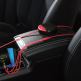 Baseus Car Sharing Charging Station - кутия за организране на кабели с USB изходи и универсален 3-в-1 USB кабел с Lightning, microUSB и USB-C конектори (червен) thumbnail 8