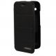 Rock Excel Flip Case - кожен калъф, тип портфейл и поставка за Motorola Moto G (черен) thumbnail