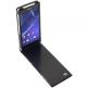 Krusell Kalmar Wallet Case - вертикален кожен калъф с капак за Sony Xperia Z2 (черен) thumbnail