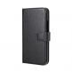 Xqisit Slim Wallet Case - хоризонтален кожен калъф за HTC One 2 (M8) (черен) thumbnail 3