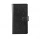 Xqisit Slim Wallet Case - хоризонтален кожен калъф за  Samsung Galaxy S5 SM-G900 (черен) thumbnail