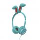 iFrogz Little Rockers Costume Kids Bunny On-Ear Headphones - слушалки подходящи за деца за мобилни устройства (син) thumbnail 3