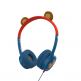 iFrogz Little Rockers Costume Kids Bear On-Ear Headphones - слушалки подходящи за деца за мобилни устройства (син) thumbnail 4