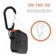 Urban Armor Gear Soft Touch Waterproof Silicone Hang Case - водо и удароустойчив силиконов калъф с карабинер за Apple Airpods Pro (черен)(bulk) thumbnail 4