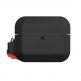 Urban Armor Gear Soft Touch Waterproof Silicone Hang Case - водо и удароустойчив силиконов калъф с карабинер за Apple Airpods Pro (черен)(bulk) thumbnail 10