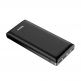 Baseus Mini JA Power Bank - външна батерия 30000 mAh с 2 x USB и USB-C изходи за зареждане на смартфони и таблети (черен) thumbnail