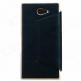 Kalaideng Swift Flip Case - кожен калъф, тип портфейл и поставка за Sony Xperia M2 (черен) thumbnail 2