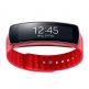 Samsung Galaxy Gear Fit - умна гривна, следяща вашата активност за Samsung мобилни устройства (червена) thumbnail
