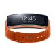 Samsung Galaxy Gear Fit - умна гривна, следяща вашата активност за Samsung мобилни устройства (оранжева) thumbnail