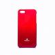 Mercury Goospery Jelly Case - силиконов калъф за iPhone 5S, iPhone 5 (червен) thumbnail
