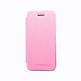 Mercury Fancy Diary Case - кожен калъф, тип портфейл за iPhone 5C (розов) thumbnail
