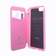 Mercury Fancy Diary Case - кожен калъф, тип портфейл за iPhone 5C (розов) thumbnail 3