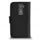 Wallet Flip Case - кожен калъф, тип портфейл за LG G2 Mini (черен) thumbnail 2