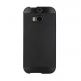 Rock Excel Flip Case - кожен калъф, тип портфейл и поставка за HTC One M8 (черен) thumbnail 2