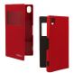 Rock Excel Flip Case - кожен калъф, тип портфейл и поставка за Sony Xperia Z2 (червен) thumbnail
