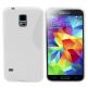 S-Line Cover Case - силиконов калъф за Samsung Galaxy J5 (бял) thumbnail