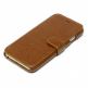 Zenus Masstige Lettering Diary - кожен калъф тип портфейл за iPhone 6/6S (кафяв) thumbnail 3