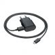Nokia Fast USB Charger AC-50E - захранване за ел. мрежа и кабел MicroUSB за мобилни телефони Nokia (bulk) (черен) thumbnail
