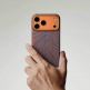 Кевларен кейс с MagSafe за iPhone 17 Pro Max - Pitaka Breath Of Veins Burning Orange Edge Ultra Slim Aramid Fiber Case Limited Edition thumbnail 6
