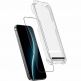 Калено стъклено защитно покритие за дисплея на iPhone 17 Pro - Benks Ultra Shield HD Tempered Glass (черен-прозрачен) thumbnail