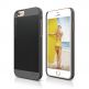 Elago S6P Outfit Aluminum + HD Clear Film - алуминиев кейс и HD покритие за iPhone 6/6S Plus (сив-черен) thumbnail