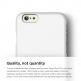 Elago S6P Slim Fit 2 Case + HD Clear Film - качествен кейс и HD покритие за iPhone 6/6S Plus (бял) thumbnail 2