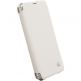 Krusell Malm&#246; Flip Cover - кожен калъф, тип портфейл и поставка за Sony Xperia Z3 Compact (бял) thumbnail 3