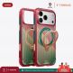 Удароустойчив хибриден кейс с MagSafe за iPhone 17 Pro Max - Torras Ostand Q3 Air World Cup Limited Edition MagSafe Case (червен-зелен) thumbnail