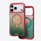Удароустойчив хибриден кейс с MagSafe за iPhone 17 Pro Max - Torras Ostand Q3 Air World Cup Limited Edition MagSafe Case (червен-зелен) thumbnail 6