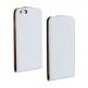 Leather Pocket Flip Case - вертикален кожен калъф с джоб за iPhone 6/6S Plus (бял) thumbnail