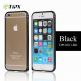 TIPX Aluminum Bumper - алуминиев бъмпер за iPhone 6/6S Plus (черен) thumbnail
