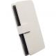 Krusell Malmo FlipWallet Slide 3XL - универсален кожен калъф, тип портфейл за Desire 310, One X, Galaxy Alpha, Galaxy A3, Nexus 4 и други (бял) thumbnail 2