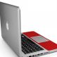 TwelveSouth SurfacePad - кожено защитно покритие за частта под дланите на MacBook Pro 13, Retina 13 (червен) thumbnail 3