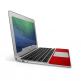 TwelveSouth SurfacePad - кожено защитно покритие за частта под дланите на MacBook Air 11 (червен) thumbnail