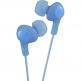 JVC HAFX5BE Gumy Plus Noise Isolating Headphones - шумоизолиращи слушалки за смартфони и мобилни устройства (син) thumbnail