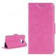 Wallet Flip Case - кожен калъф, тип портфейл и поставка за Samsung Galaxy S6 (розов) thumbnail