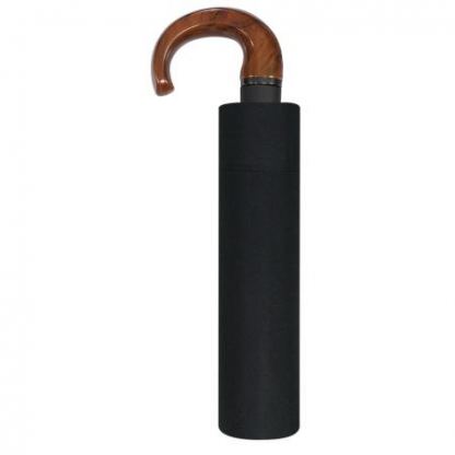 Мъжки чадър PIERRE CARDIN - Noire wood със заоблена дръжка
