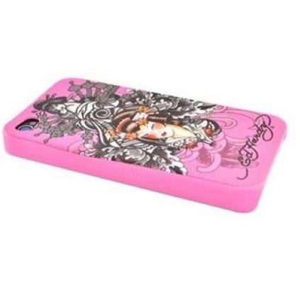 Ed Hardy Geisha Faceplate - поликарбонатов кейс за iPhone 4  4