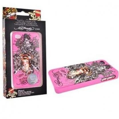Ed Hardy Geisha Faceplate - поликарбонатов кейс за iPhone 4  5