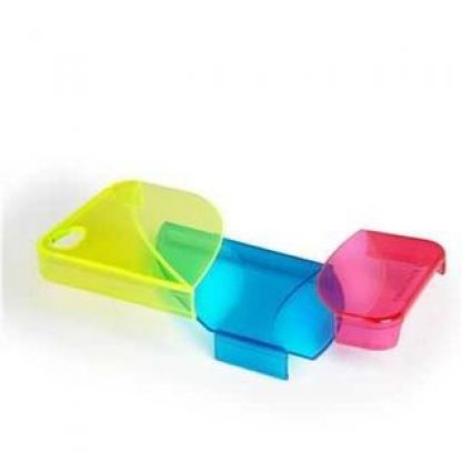 CaseMate Colorways - поликарбонатов кейс за iPhone 4 съставен от 3 части  3