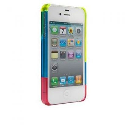 CaseMate Colorways - поликарбонатов кейс за iPhone 4 съставен от 3 части  4