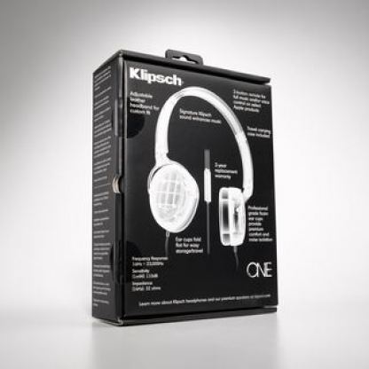 Klipsch Image ONE - слушалки с микрофон и управление на звука за iPhone, iPad и iPod Klipsch Image ONE - слушалки с микрофон и управление на звука за iPhone, iPad и iPod  5