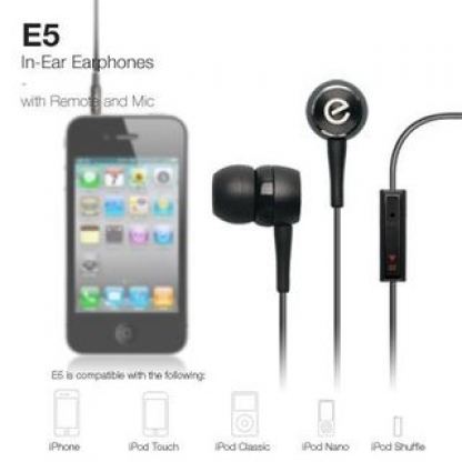 Elago E5 In-Ear Noise-Reducing - слушалки с микрофон за iPhone и мобилни телефони  5