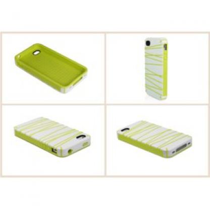 Macally GoGreen protective case - поликарбонатов кейс за iPhone 4/4S  2