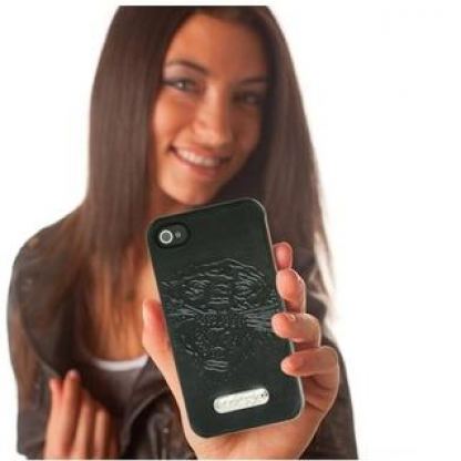 Ed Hardy Black Tiger Executive - кожен кейс за iPhone 4 2