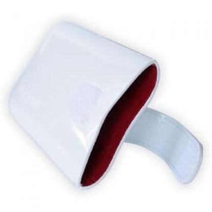 Bugatti SlimCase Leather Case size M - кожен калъф за iPhone 4 и мобилни устройства (бял) 2