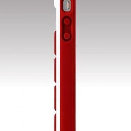 SwitchEasy Odyssey - хибриден кейс за iPhone 4 (бял-червен)  5