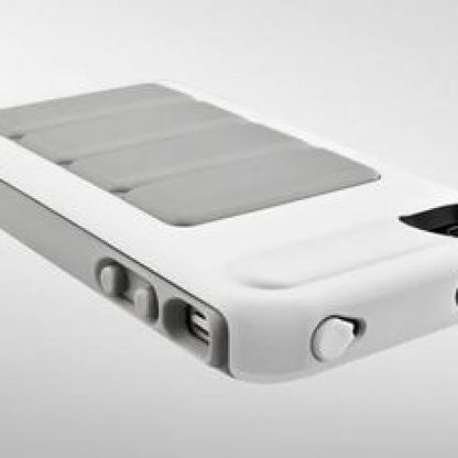 SwitchEasy Odyssey - хибриден кейс за iPhone 4 (бял)  5